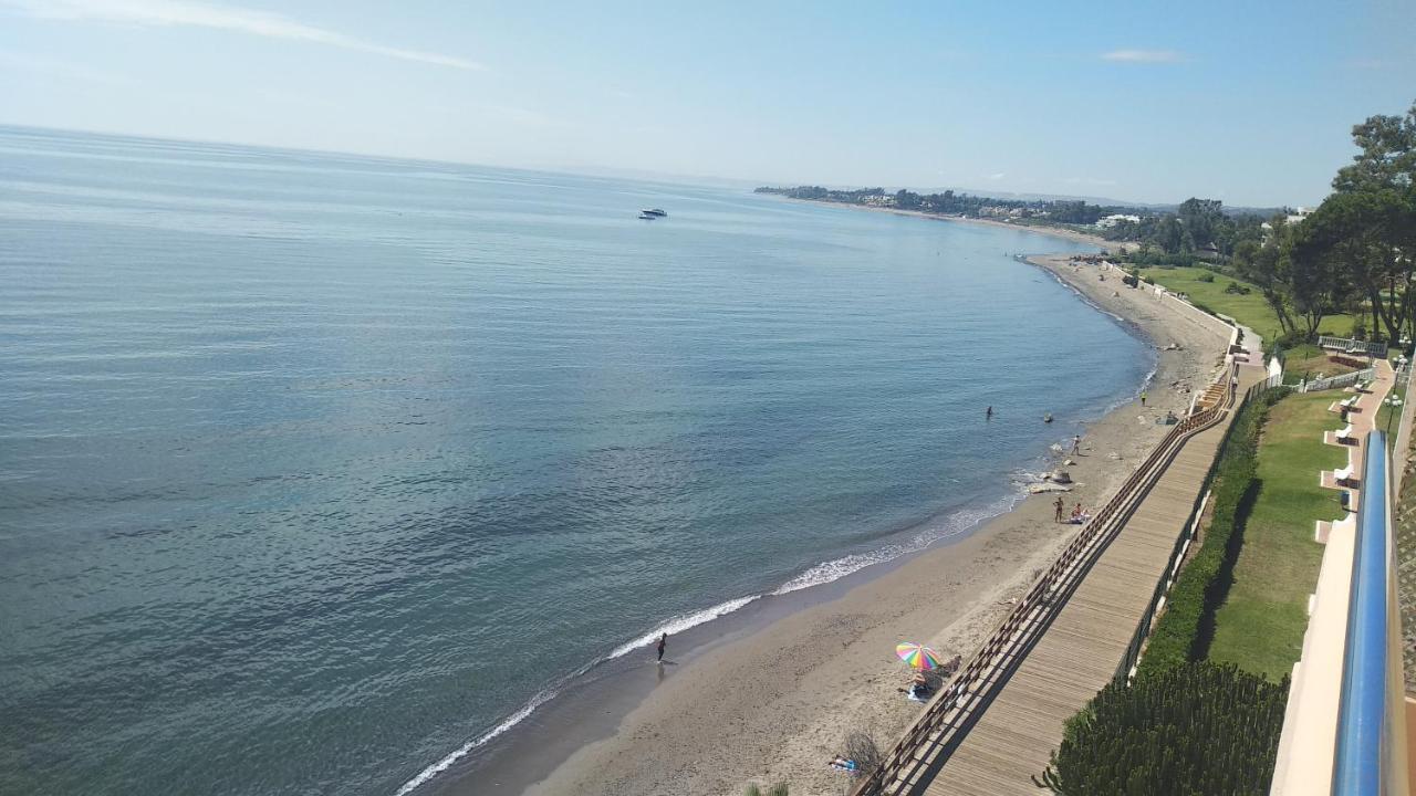 Casa Cachita-En 1ª Linea De Playa Apartman Estepona Kültér fotó